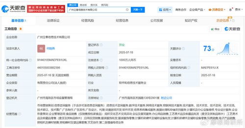 螞蟻集團(tuán)子公司成立立春信息技術(shù)公司，深化技術(shù)咨詢布局